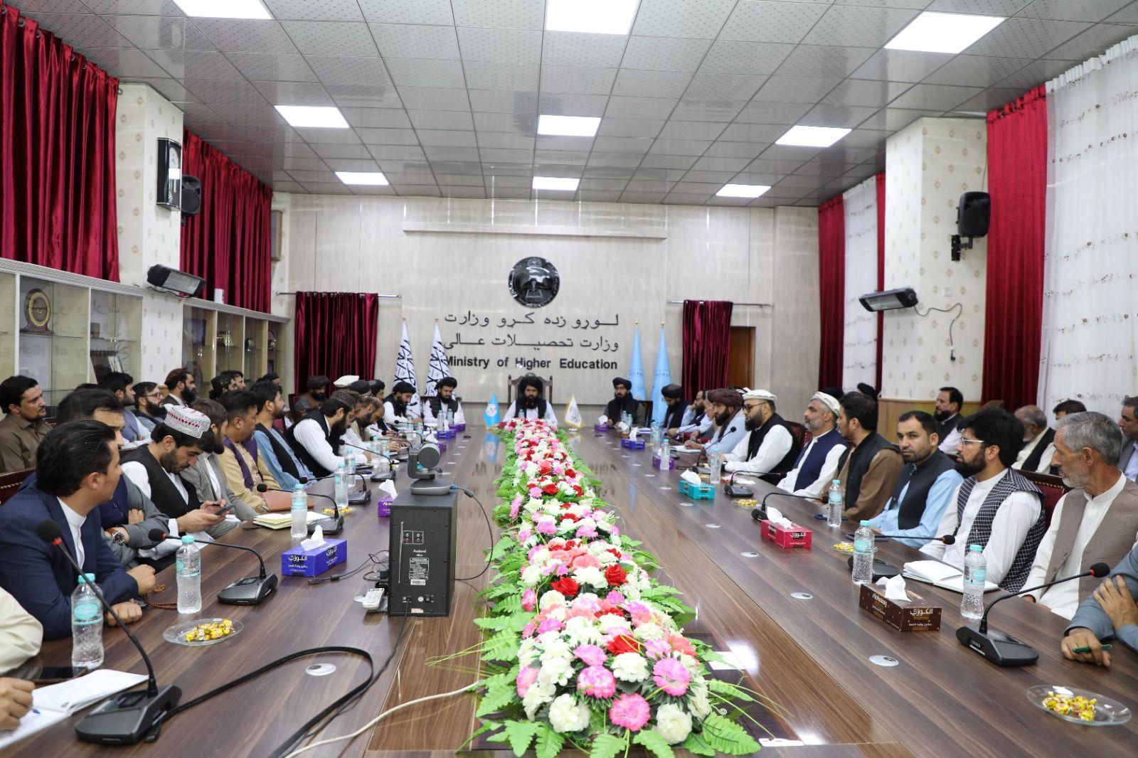 The Acting Minister of Higher Education Attended and Delivered a Speech at the Graduation Ceremony at Abdullah ibn Mubarak (may Allah have mercy on him) Religious School